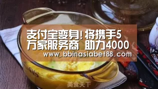 支付宝变身!将携手5万家服务商 助力4000万服务业商家完成数字化升级_BBIN登录(图1) BBIN登录